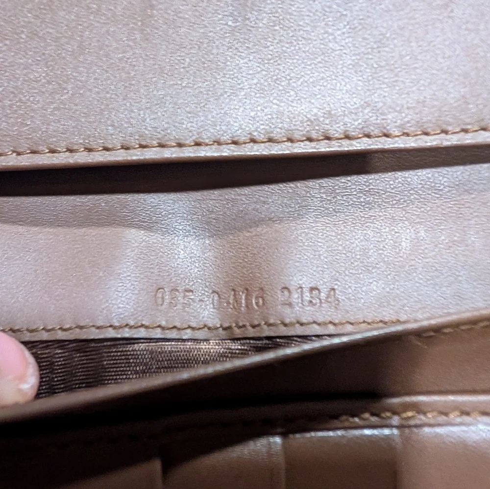 Gucci GG Jackie Piston Lock Monogram Continental Wallet - Picture 6 of 7